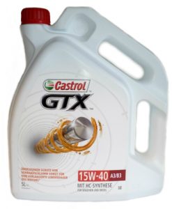 Масло CASTROL GTX 15w40 - 5 литра
