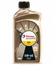 Масло Total QUARTZ ЕNERGY 9000 5W40 - 1 литър