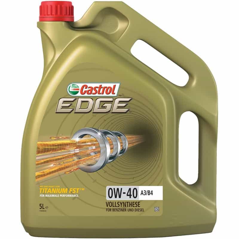 Масло CASTROL EDGE 0W40 A3/B4 – 5 литра