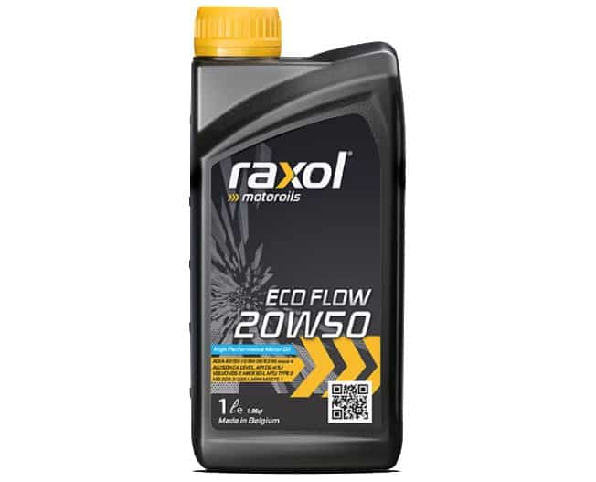 Масло RAXOL ECO FLOW 20W50 - 1 литър