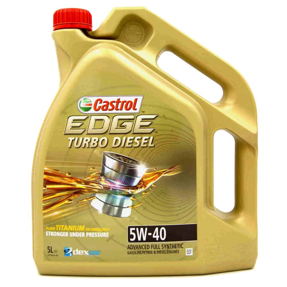 Масло Castrol Edge Titanium FST Turbo Diesel 5w40 5 литра