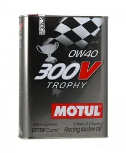 Масло MOTUL 300V Trophy 0W40 - 2 литра