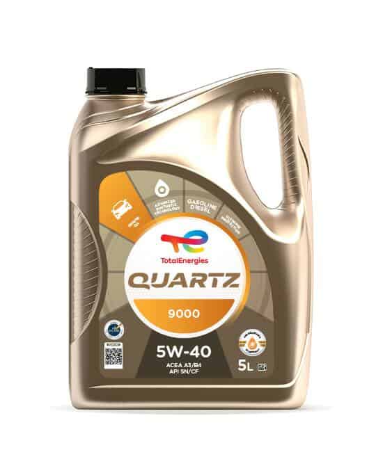 Масло TOTAL Quartz 9000 5w40 - 5 литра