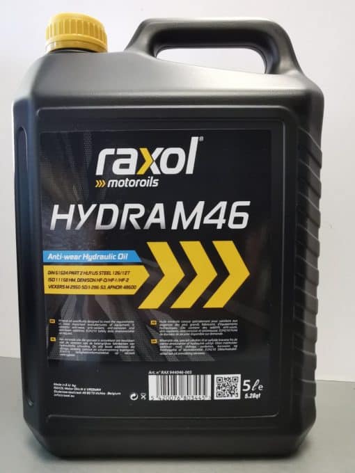 Хидравлично масло RAXOL HYDRA M 46 - 5L