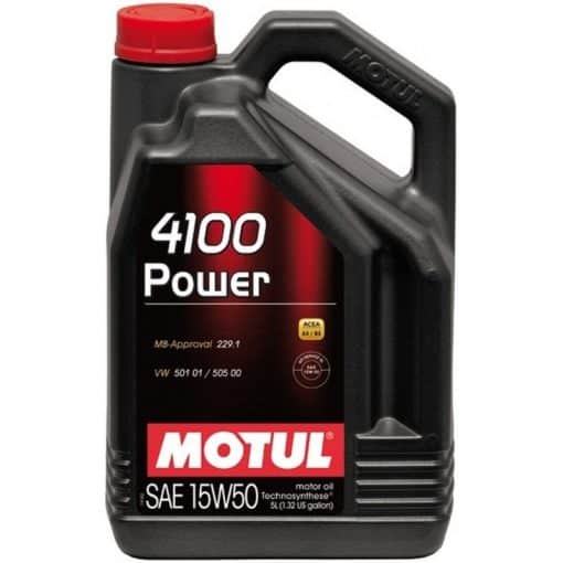 Масло MOTUL 4100 POWER 15W50 - 5 литра