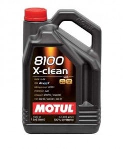 Масло MOTUL 8100 X-CLEAN 5W40 - 5 литра
