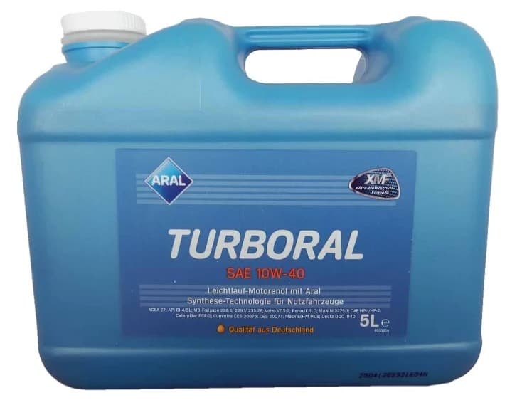Масло Aral Turboral 10w40 - 5 литра
