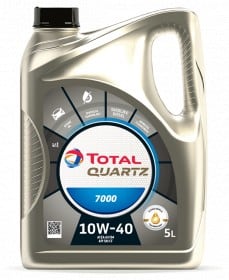 Масло TOTAL Quartz 7000 10w40 - 5 литра