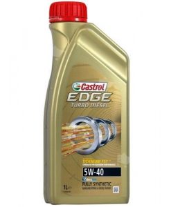 Масло Castrol Edge Titanium FST Turbo Diesel 5w40 1 литър