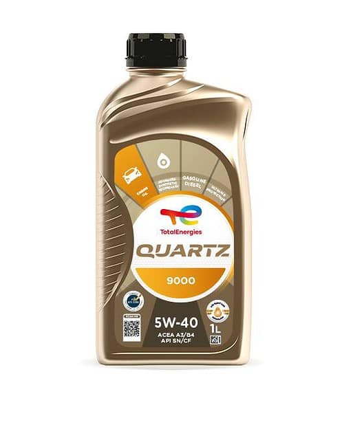 Масло Total QUARTZ 9000 5W40 - 1 литър