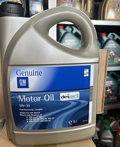 Оригинално масло за ОПЕЛ 5W30 GM 5 литра