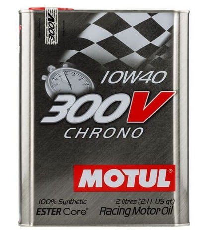 Motul 300V Chrono Synthetic Racing Oil 10W40 - Set of 10 2L 104243