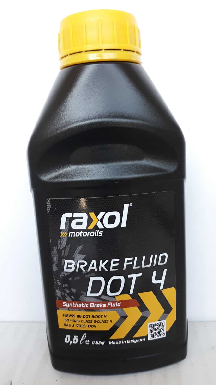 Спирачна течност RAXOL Brake Fluid DOT 4 – 0.5L