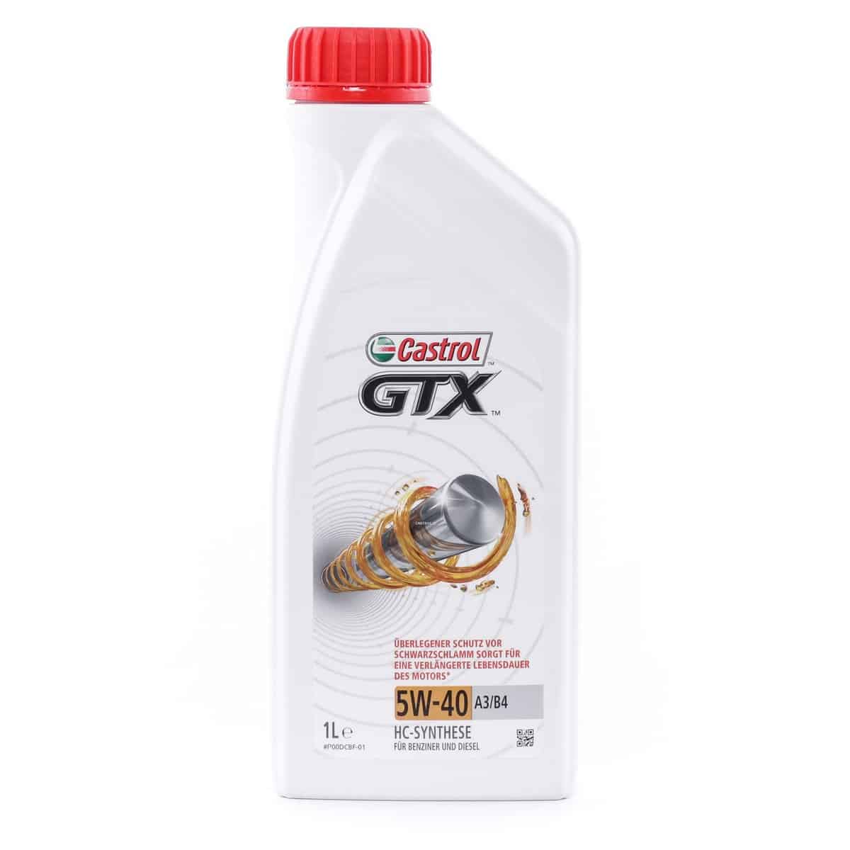 Масло Castrol GTX 5W40 1 литър
