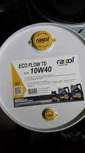 Масло RAXOL ECO FLOW turbo diesel 10W40 за камиони - 60л