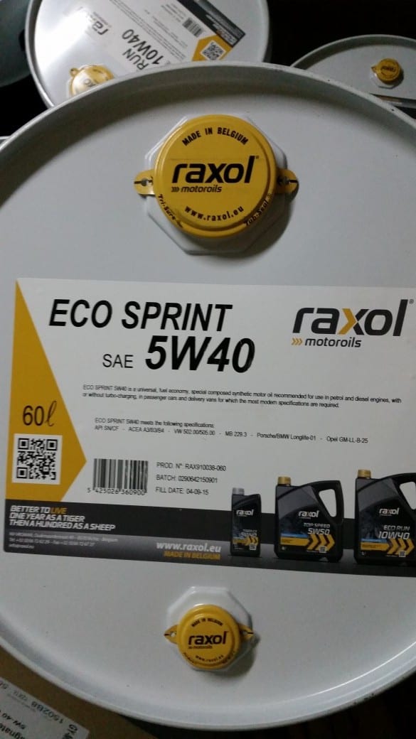 Масло Raxol Eco Spirit 5W40