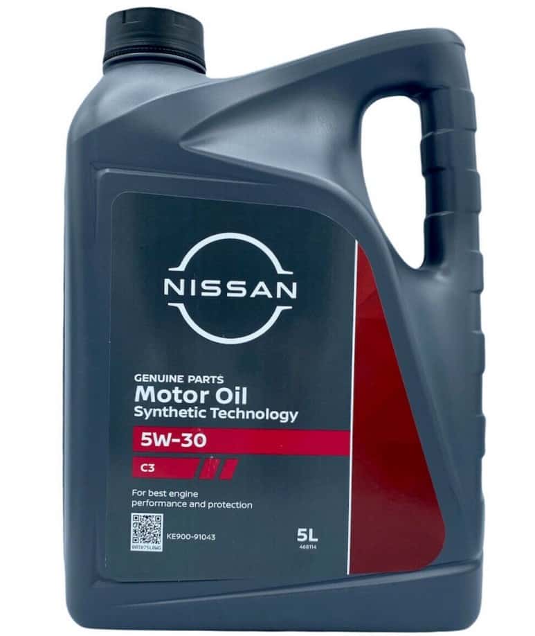 Оригинално масло NISSAN 5W30 DPF C4 5L KE900-90043