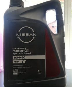 Оригинално масло NISSAN 10W40 5L KE900-99942