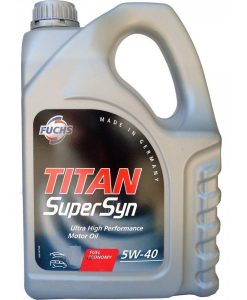 Двигателно масло FUCHS TITAN SUPERSYN 5W40 4L