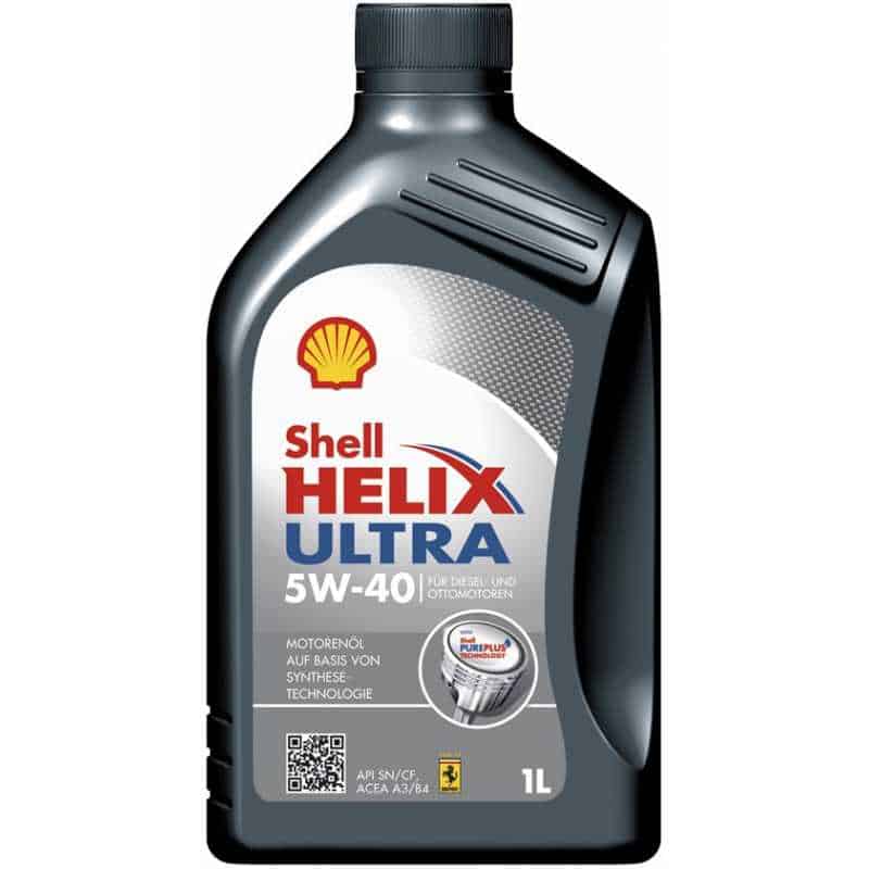 Двигателно масло Shell Helix Ultra 5W40 1 литър