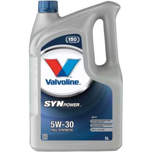 Двигателно масло VALVOLINE SYNPOWER ENV C2 5W30 5L