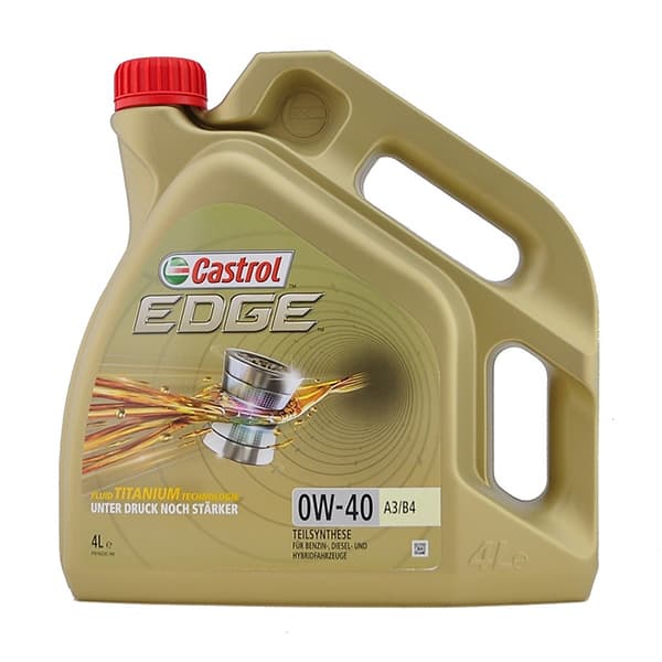 Масло CASTROL EDGE 0W40 - 4 литра