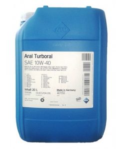 Масло Aral Turboral 10w-40 - 20 литра