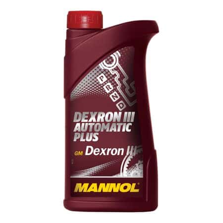 Трансмисионно масло MANNOL ATF Dexron III червено - 1L