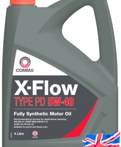 Масло COMMA X-FLOW TYPE PD 5W40 4L