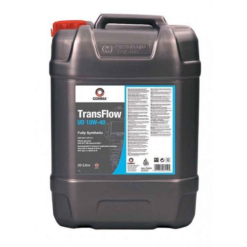 Масло COMMA TRANSFLOW UD 10W40 20L