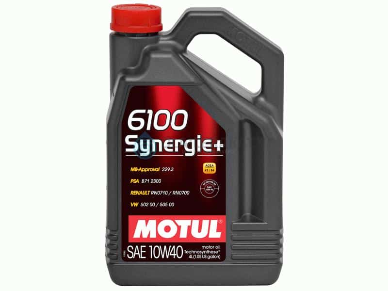 Масло MOTUL 6100 Synergie+ 10W40 4 литра