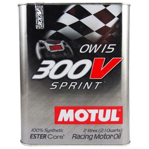 Масло MOTUL 300V SPRINT 0W15 - 2 литра