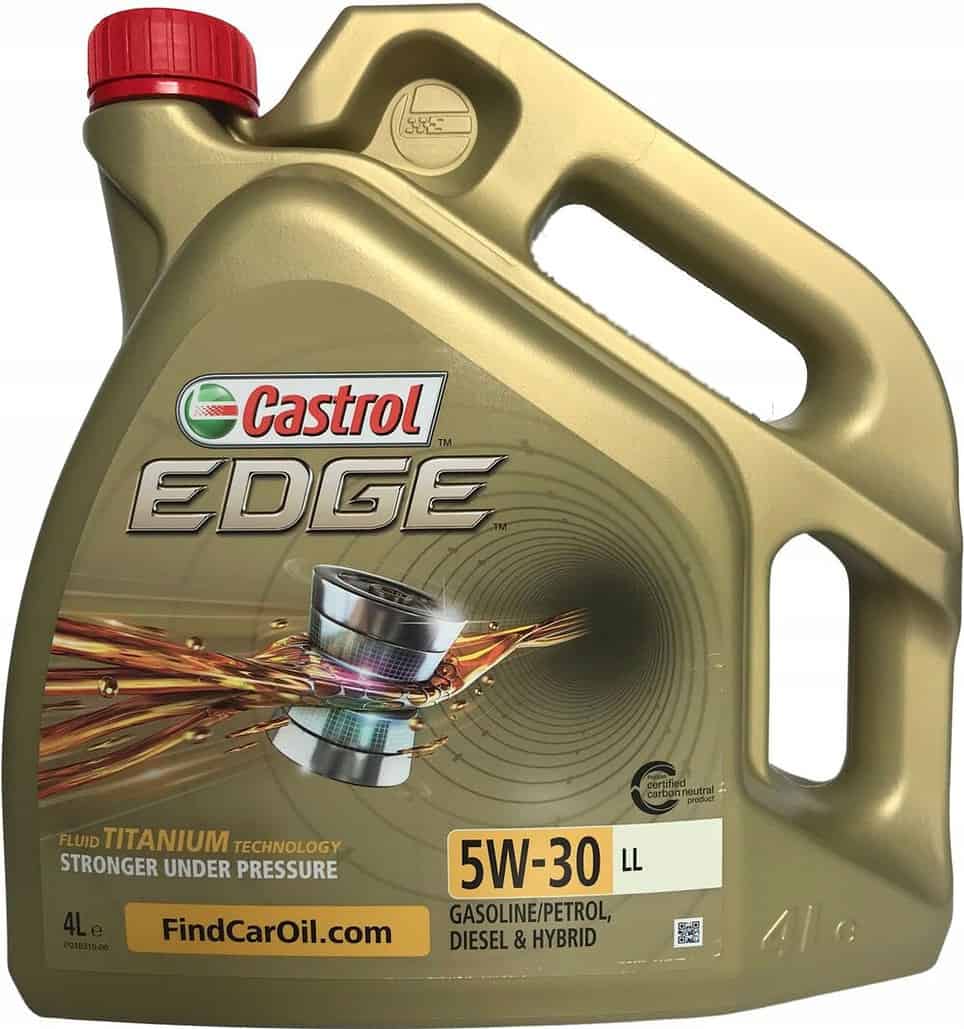 Масло Castrol Edge LongLife 5W30 4 литра