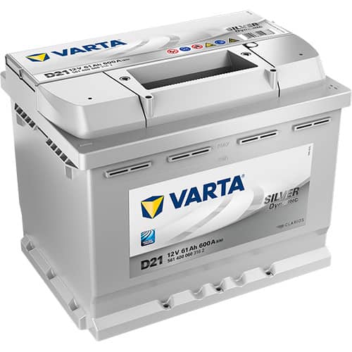 Акумулатор VARTA Silver Dynamic 561 400 060 61AH 600A R+,