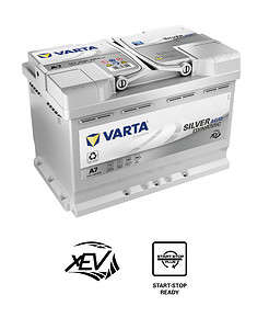 Акумулатор VARTA Silver Dynamic AGM 570 901 076 70AH 760A R+