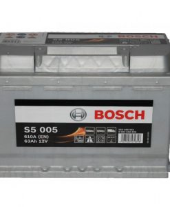 Акумулатор BOSCH SILVER S5 63AH 610A R+