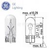 Автомобилна крушка GE 501 W5W 12V