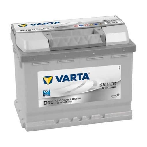 Акумулатор VARTA SILVER DYNAMIC 63AH 610A R+