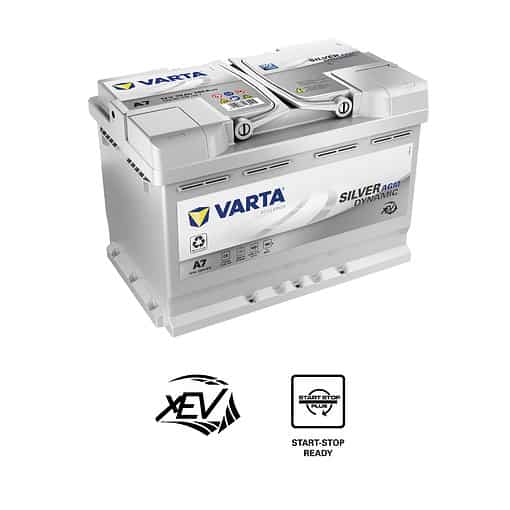 Акумулатор VARTA Silver Dynamic AGM 570 901 076 70AH 760A R+