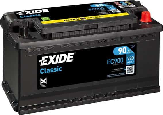 Акумулатор EXIDE CLASSIC 90AH 720A R+