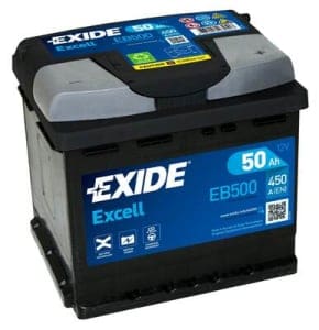 Акумулатор EXIDE EXCELL 50AH 450A R+