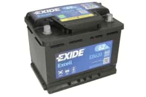 Акумулатор EXIDE EXCELL 62AH 540A R+