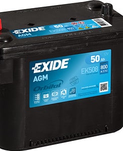 Акумулатор EXIDE START STOP AGM 50AH 800A L+