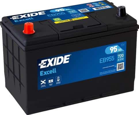 Акумулатор EXIDE EXCELL 95AH 760A L+