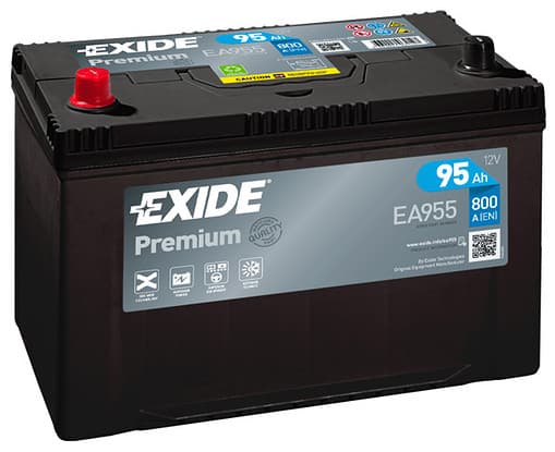 Акумулатор EXIDE PREMIUM 95AH 800A L+ JIS