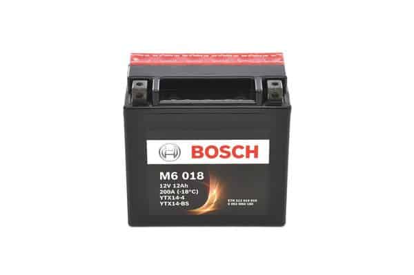 Акумулатор BOSCH M6 AGM YTX14-BS 12AH 200A 12V L+ 0 092 M60 180