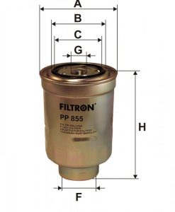 Горивен филтър (PP 855 - FILTRON)