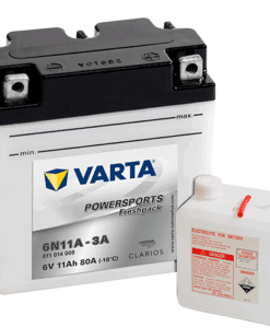 Акумулатор VARTA POWERSPORTS Freshpack 011 014 008 11AH 80A 6V R+ 6N11A-3A