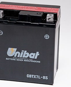 Акумулатор за мотор UNIBAT CBTX7L-BS 12V 6AH R+