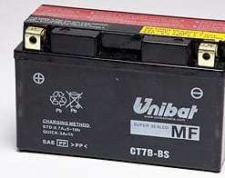 Акумулатор за мотор UNIBAT CT7B-BS 12V 6.5AH L+